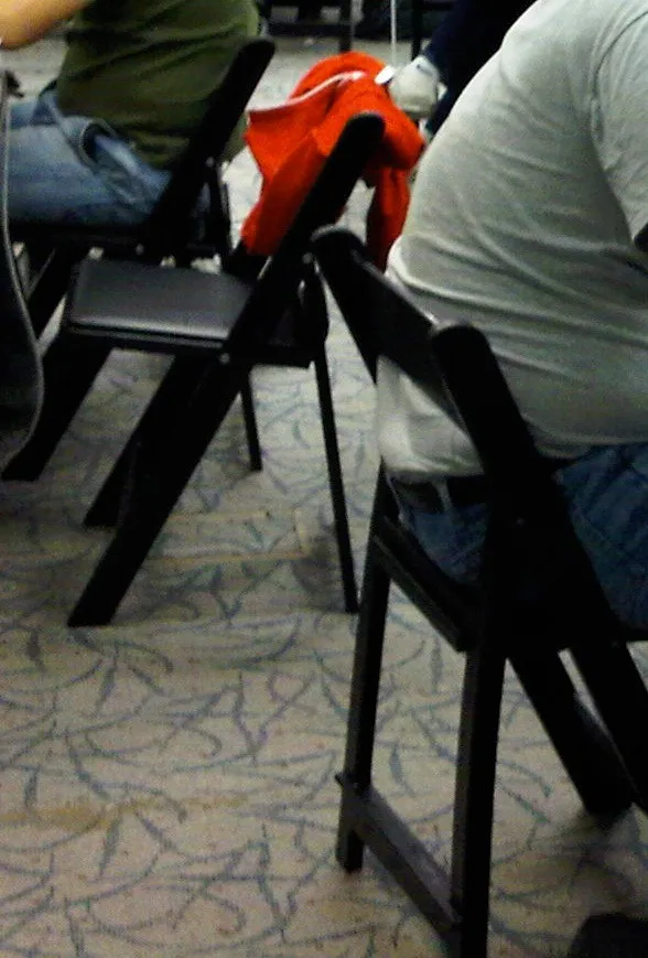 The HackDisrupt Chairs